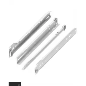 KLASİK ÇEKMECE RAYI BEYAZ 2 Lİ 35 CM