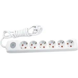 VİKO GRUP PRİZ ANAHTARLI 6 LI 5 MT