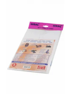 SERAÇ SÜPÜRGE TORBASI BEZ NO:051