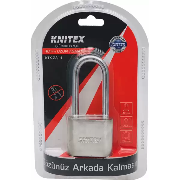 KNITEX ASMA KİLİT VAKUMLU UZUN 40 MM KTX-2311