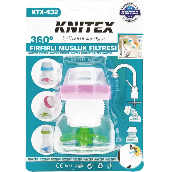 KNITEX FIRFIRLI MUSLUK UCU FİLTRESİ KTX-432