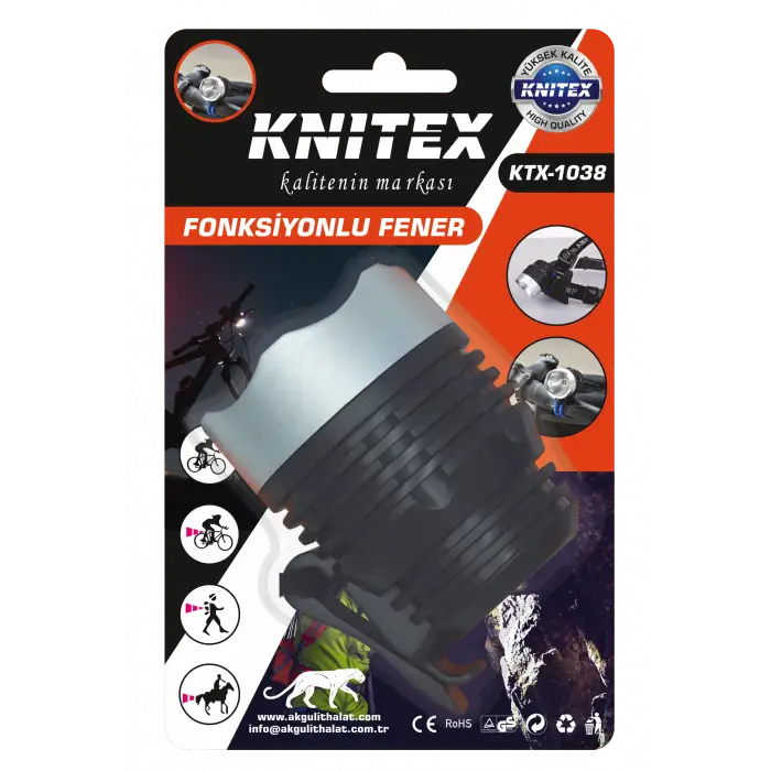 KNITEX FONKSİYONLU FENER KTX-1038