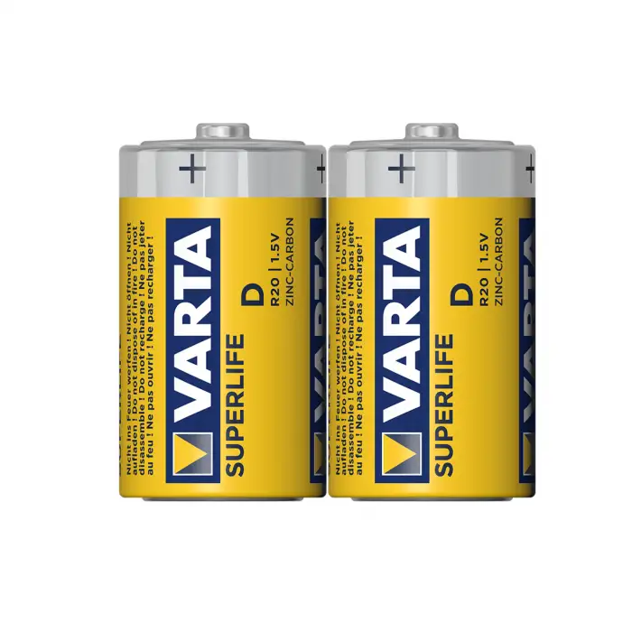 VARTA BÜYÜK PİL -D- 2 Lİ (KUTU-2X12 Lİ)
