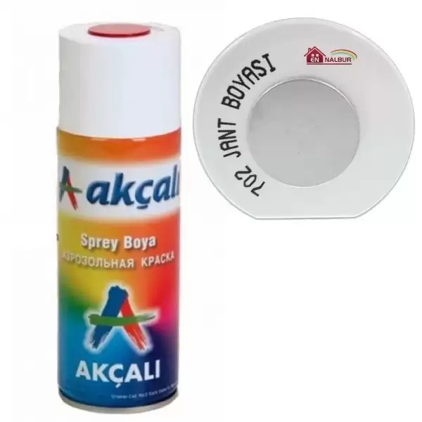 AKÇALI SPREY BOYA JANT GRİ 400 ML 702