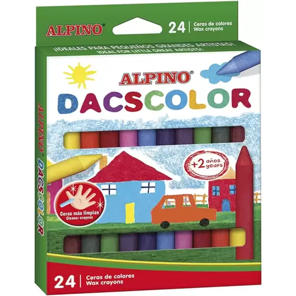 ALPINO DACSCOLOR MUM(PASTEL) BOYA 24 LÜ 050295