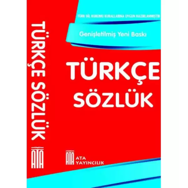 ATA TÜRKÇE SÖZLÜK KARTON KAPAK