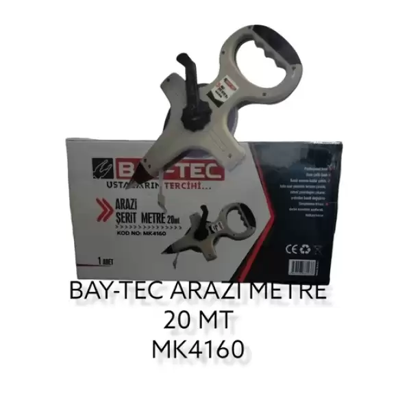 BAY-TEC ARAZİ ŞERİT METRE 20X12,5 MM MK-4160
