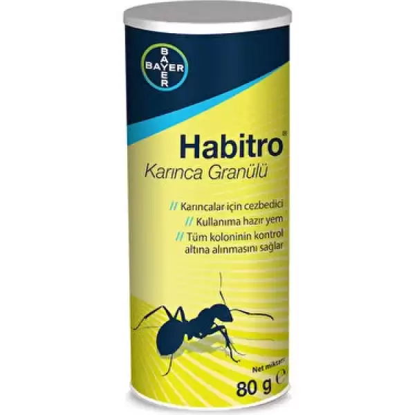 BAYER HABİTRO KARINCA GRANÜLÜ 80 GR