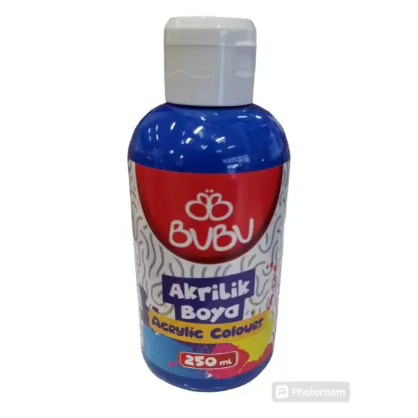 BU-BU AKRİLİK BOYA MAVİ 250 ML AKR-004