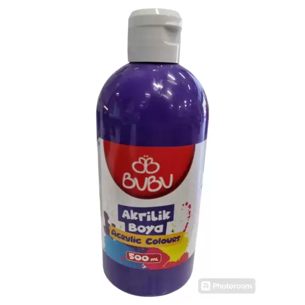 BU-BU AKRİLİK BOYA MOR 500 ML AKR-027