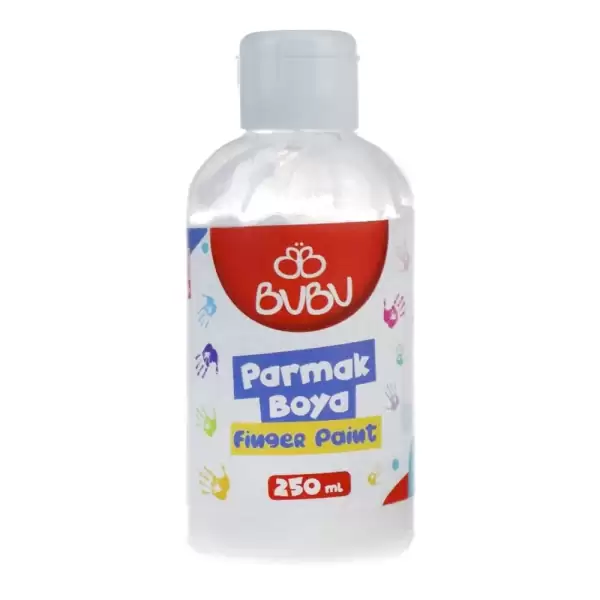 BU-BU PARMAK BOYA BEYAZ 250 ML PAR-016