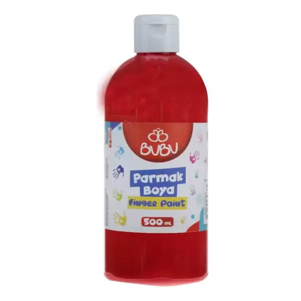 BU-BU PARMAK BOYA KIRMIZI 500 ML PAR-003