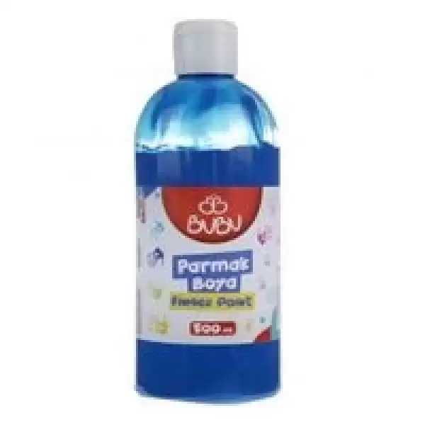 BU-BU PARMAK BOYA MAVİ 500 ML PAR-002