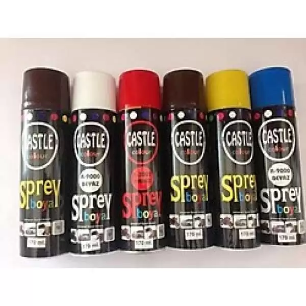 CASTLE SPREY BOYA KAHVERENGİ 200 ML