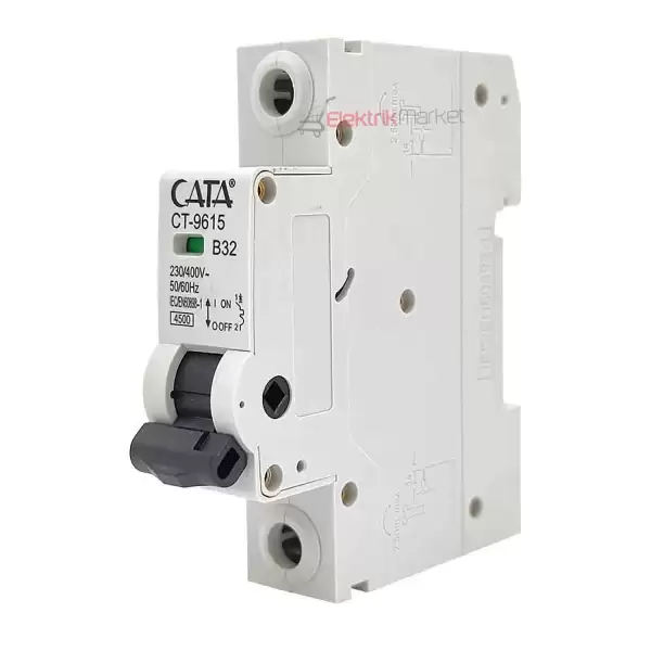 CATA SİGORTA B32 AMP CT-9615 (PKT-12 Lİ)