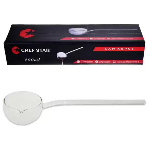 CHEF STAR MENBA CAM KEPÇE 200 ML MNB-04166