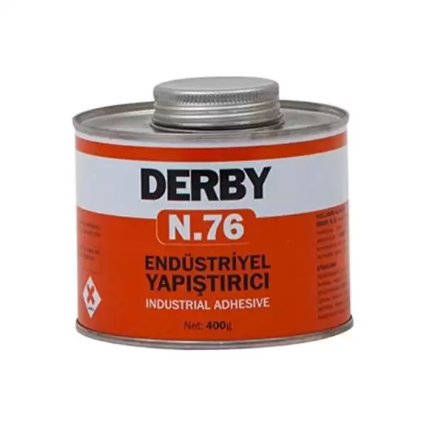 DERBY TENEKE YAPIŞTIRICI KIRMIZI 400 GR N.76