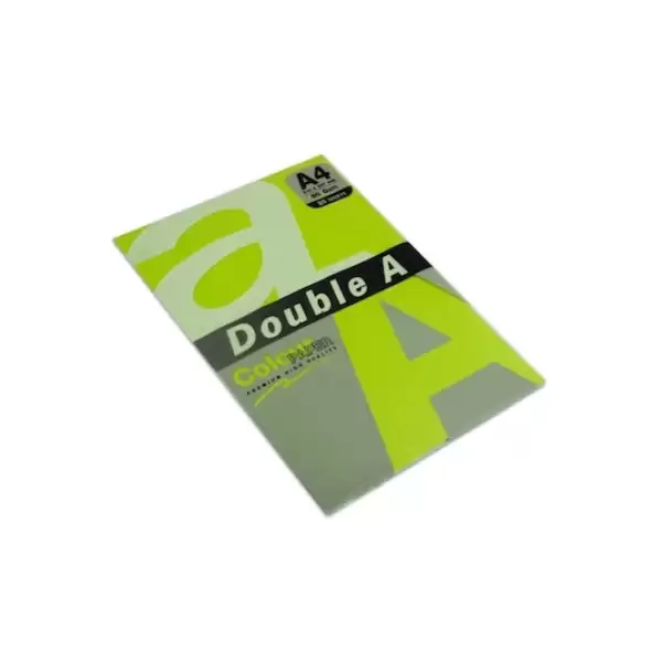 DOUBLE A4 RENKLİ KAĞIT 75 GR FOSFORLU YEŞİL 25 Lİ