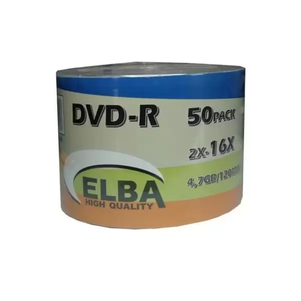 ELBA DVD-R 4,7GB/120 MIN RULO 50 Lİ