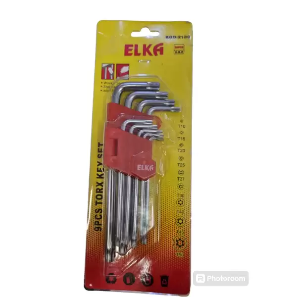 ELKA TORX ALYAN SETİ 9 PARÇA 2180