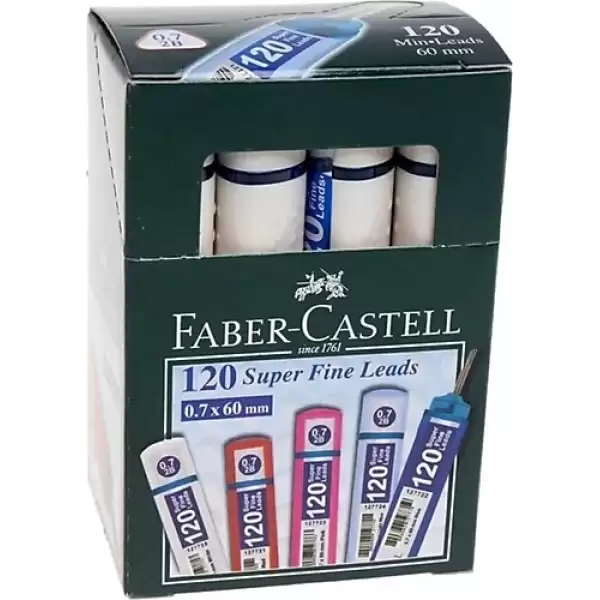 FABER KALEM UCU 120 Lİ 60 MM 0.7 BEYAZ (PKT-12 Lİ)