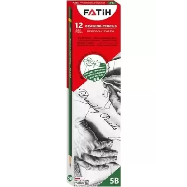 FATİH DERECELİ KALEM (5B) (PKT-12 Lİ)