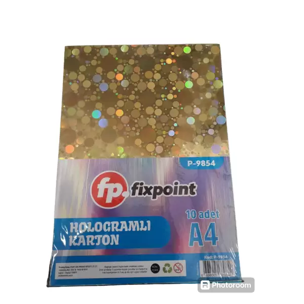 FİXPOİNT HOLOGRAMLI KARTON A4 P-9854 (PKT-10 LU)