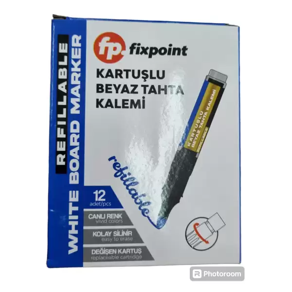 FİXPOİNT TAHTA KALEMİ KAR.MAVİ P-0448 (PKT-12 Lİ)