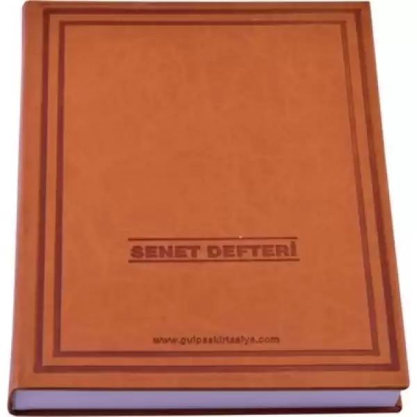 GÜLPAŞ SENET DEFTERİ TERMO DERİ 20X28 200 YP