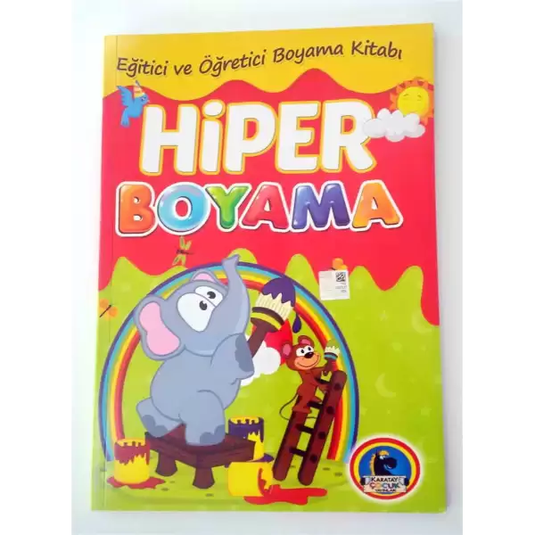 HİPER BOYAMA KİTABI 128 SAYFA