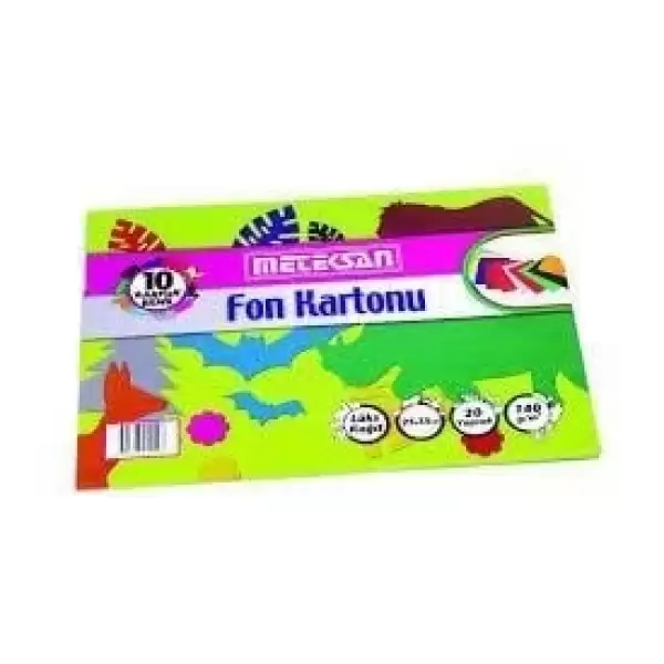 IQ FON KARTONU 50X70CM16 G ORTA YEŞİL (PKT100 LÜ)