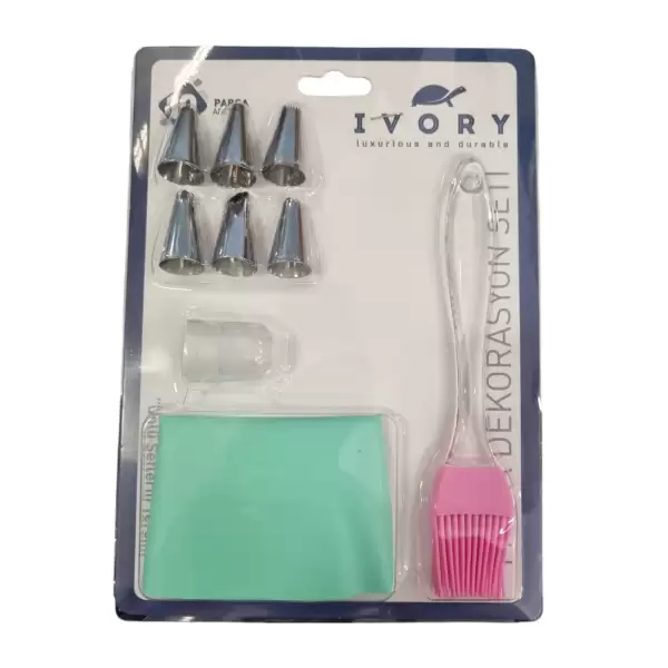 IVORY PASTA SETİ 10 PARÇA IVO-PST104