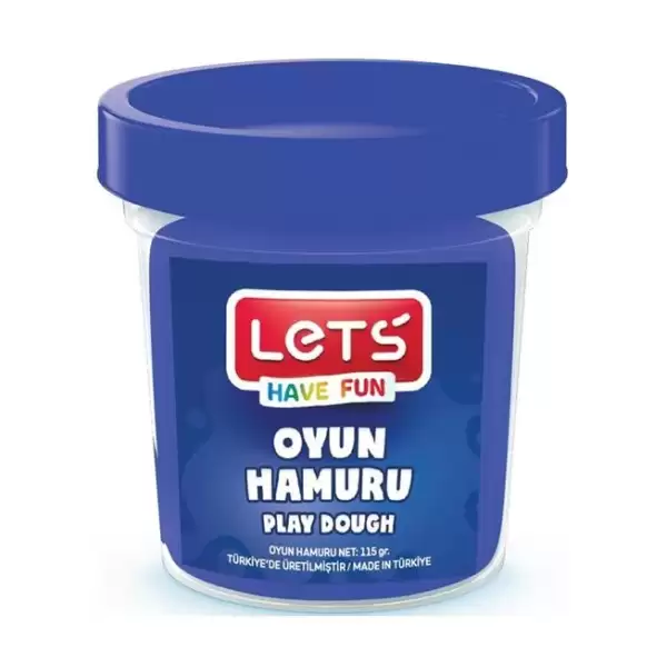 LETS OYUN HAMURU TEK RENK LACİVERT 115 GR L-8440