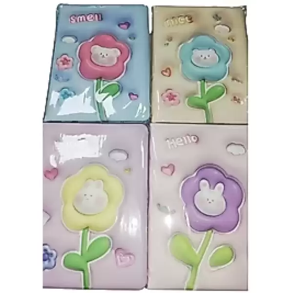 MİKRO NOT DEFTERİ PUFFY FLOWERS PF-40