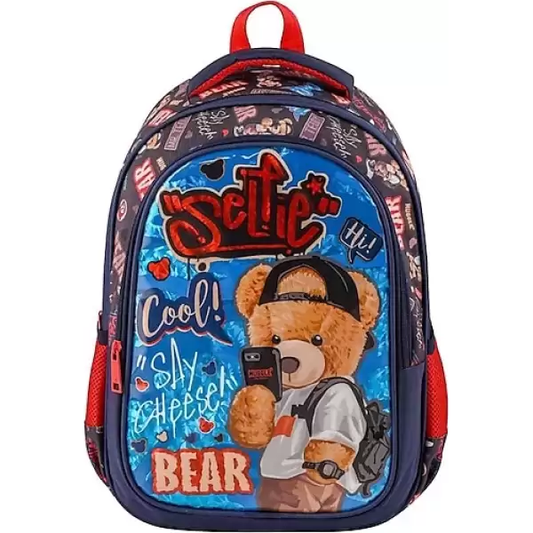 MUGGLE OKUL ÇANTASI COOL BEAR MU-3809