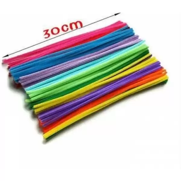 NEON ŞÖNİL 30 CM 20 Lİ HKD-106