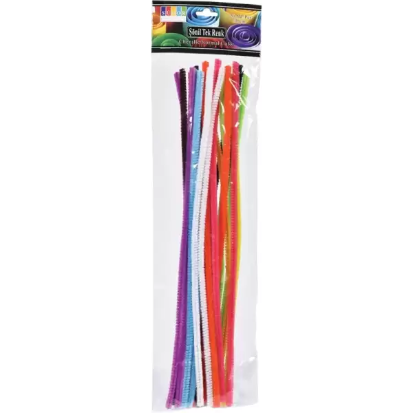 NEON ŞÖNİL 30 CM 20 Lİ HKD-106