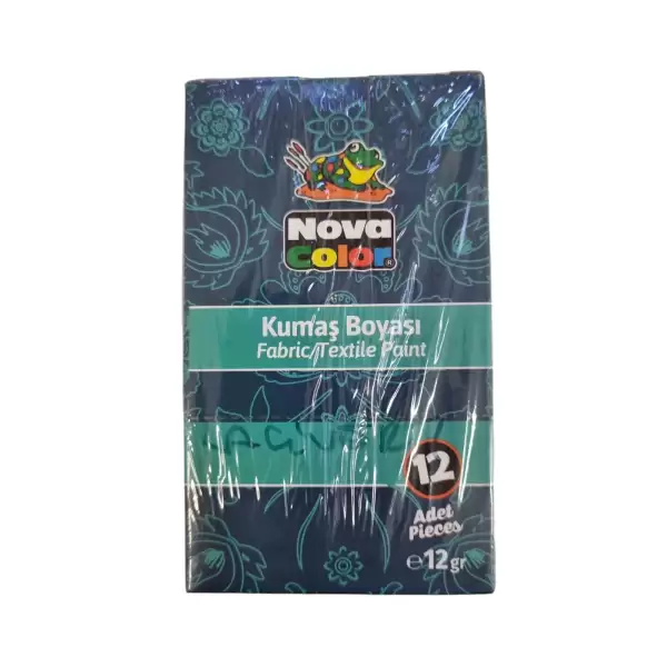 NOVA COLOR KUMAŞ BOYASI LACİVERT 12 GR NC-909