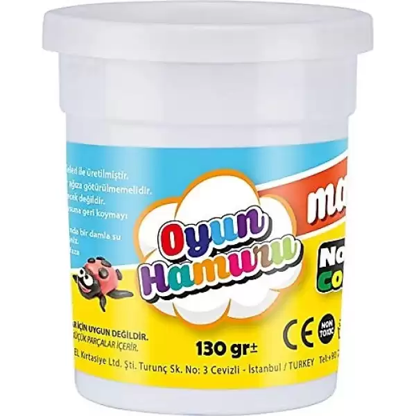 NOVA COLOR OYUN HAMURU BEYAZ 100 GR NC-4146