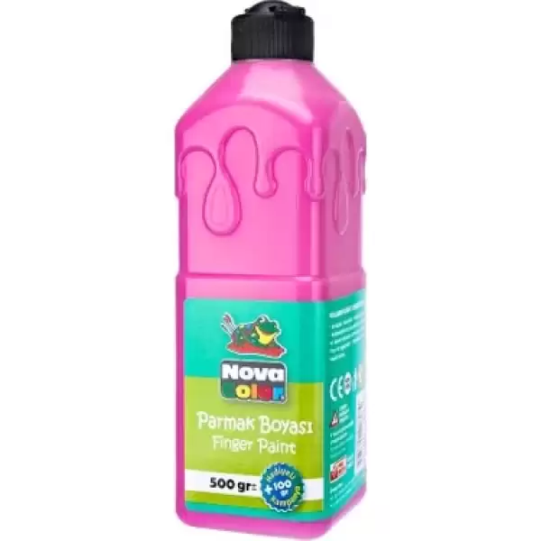 NOVA COLOR PARMAK BOYASI PEMBE 500 ML NC-379