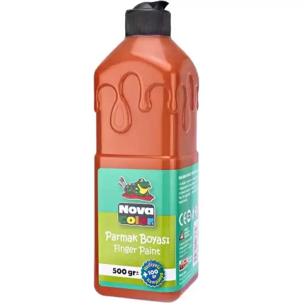 NOVA COLOR PARMAK BOYASI TURUNCU 500 ML NC-377