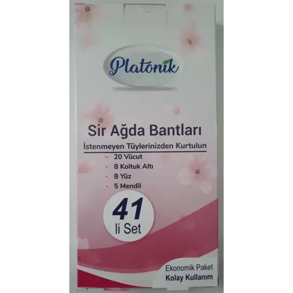 PLATONİK SİR AĞDA BANDI PUDRALI 41 ADET