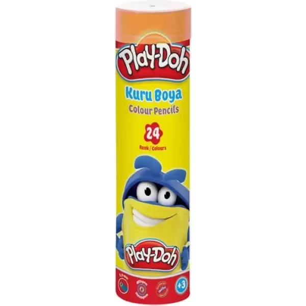 PLAY-DOH KURU BOYA TÜP 24 RENK KU-007