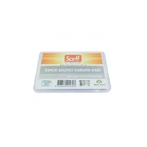 SARFF KİMLİK-EHLİYET KABI PVC A-031H (KUTU-100 LÜ)