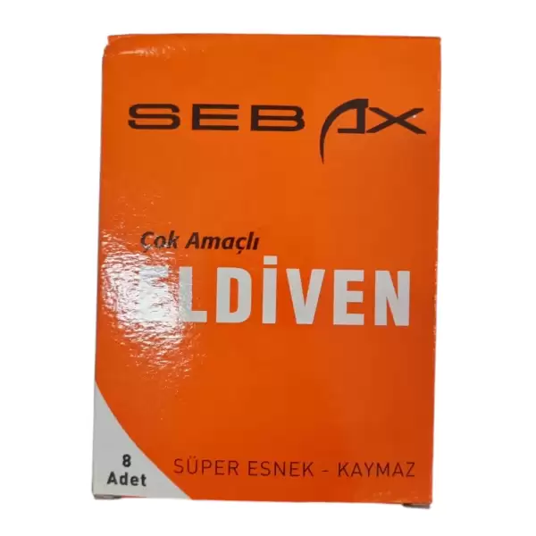 SEBAX LATEX MUAYENE ELDİVEN 8 Lİ