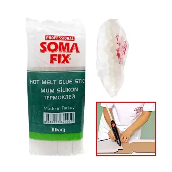 SOMA FIX MUM SİLİKON İNCE-KALIN 1 KG