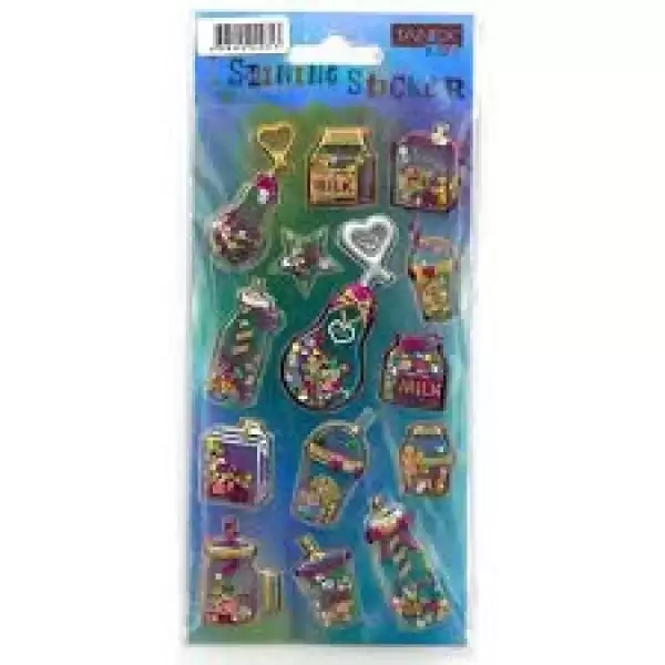 TANEX MAGICAL STICKER PUFFY ETİKETİ 5 Lİ