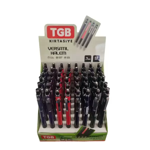 TGB VERSATİL KALEM 0.7 MM TGB-013 (PKT-48 Lİ)