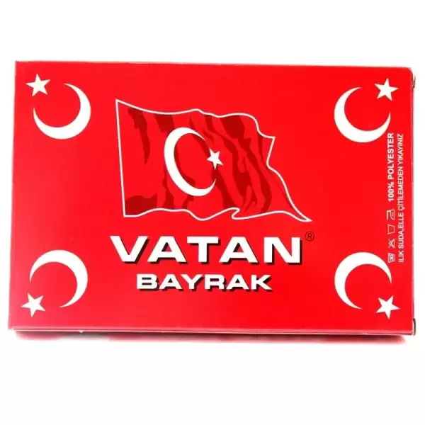 VATAN BEZ BAYRAK 20X30 VT-101 10 LU