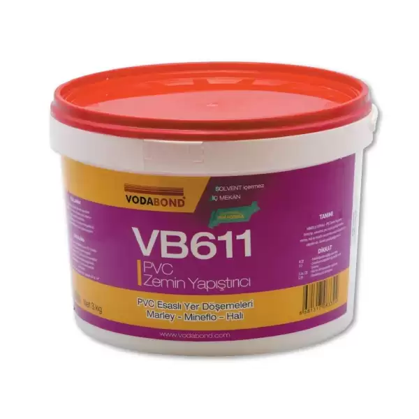 VODASEAL PVC YAPIŞTIRICI 3 KG VB-611